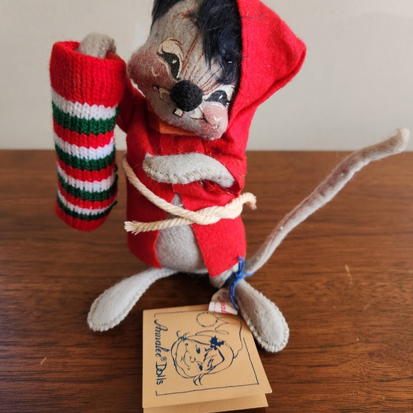 Vintage Annalee Christmas Mice - Set Of 3 - Picture 4 of 8